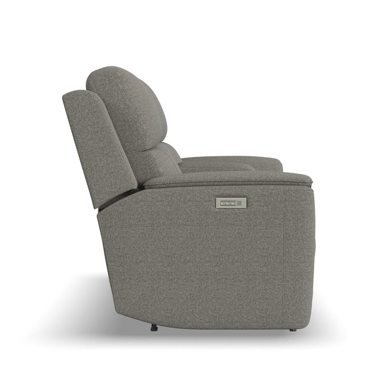 Henry Power Reclining Loveseat with Console by Flexsteel