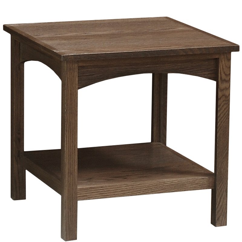 The McMillian Occasional Collection End Table by Wolfcraft Furniture