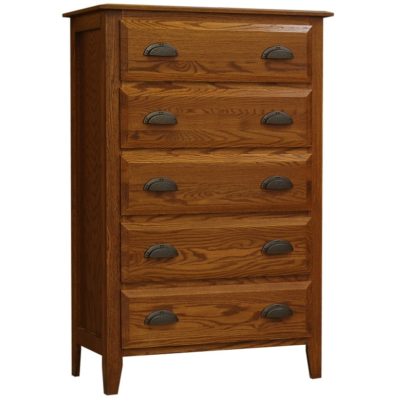 The Summit Collection 5-Drawer Chest by Wolfcraft Furniture