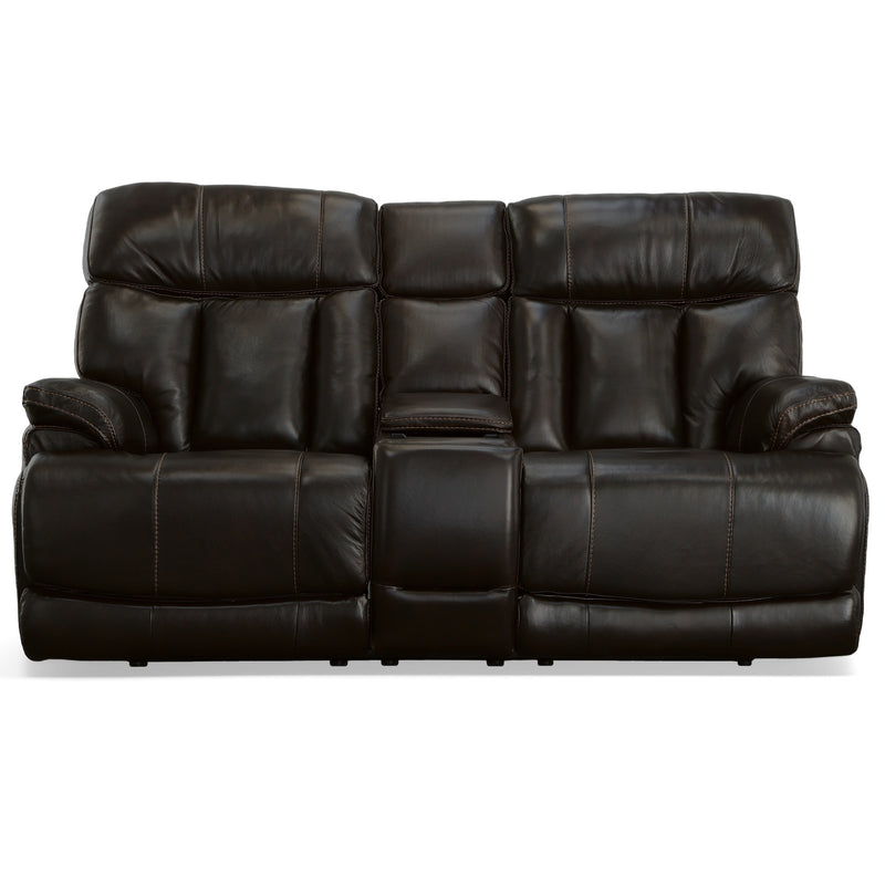 Clive Power Reclining Loveseat With Console by Flexsteel