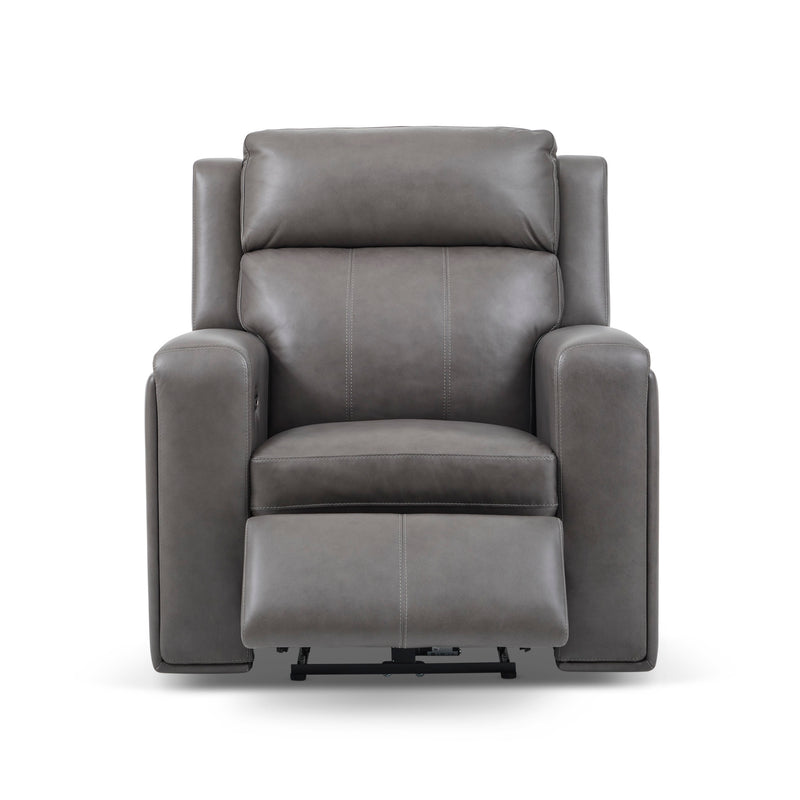Wyatt Leather Power Recliner with Power Headrest & Lumbar by Flexsteel