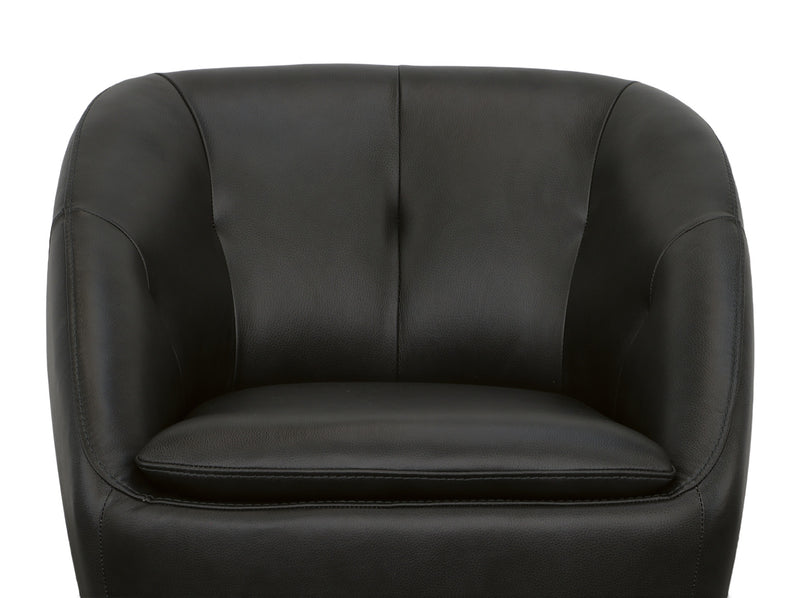 Wade Leather Swivel Chair and Glider by Flexsteel