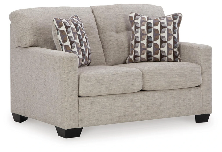 Mahoney Loveseat in Pebble Color by Ashley