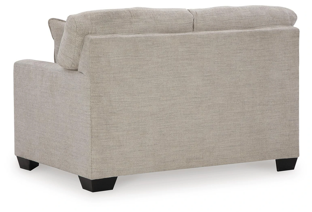 Mahoney Loveseat in Pebble Color by Ashley