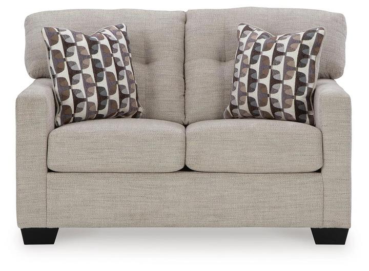 Mahoney Loveseat in Pebble Color by Ashley