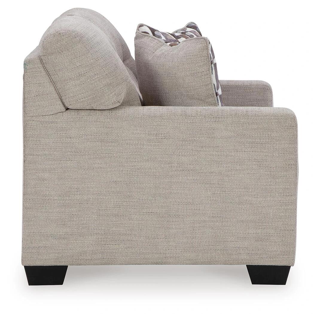Mahoney Loveseat in Pebble Color by Ashley