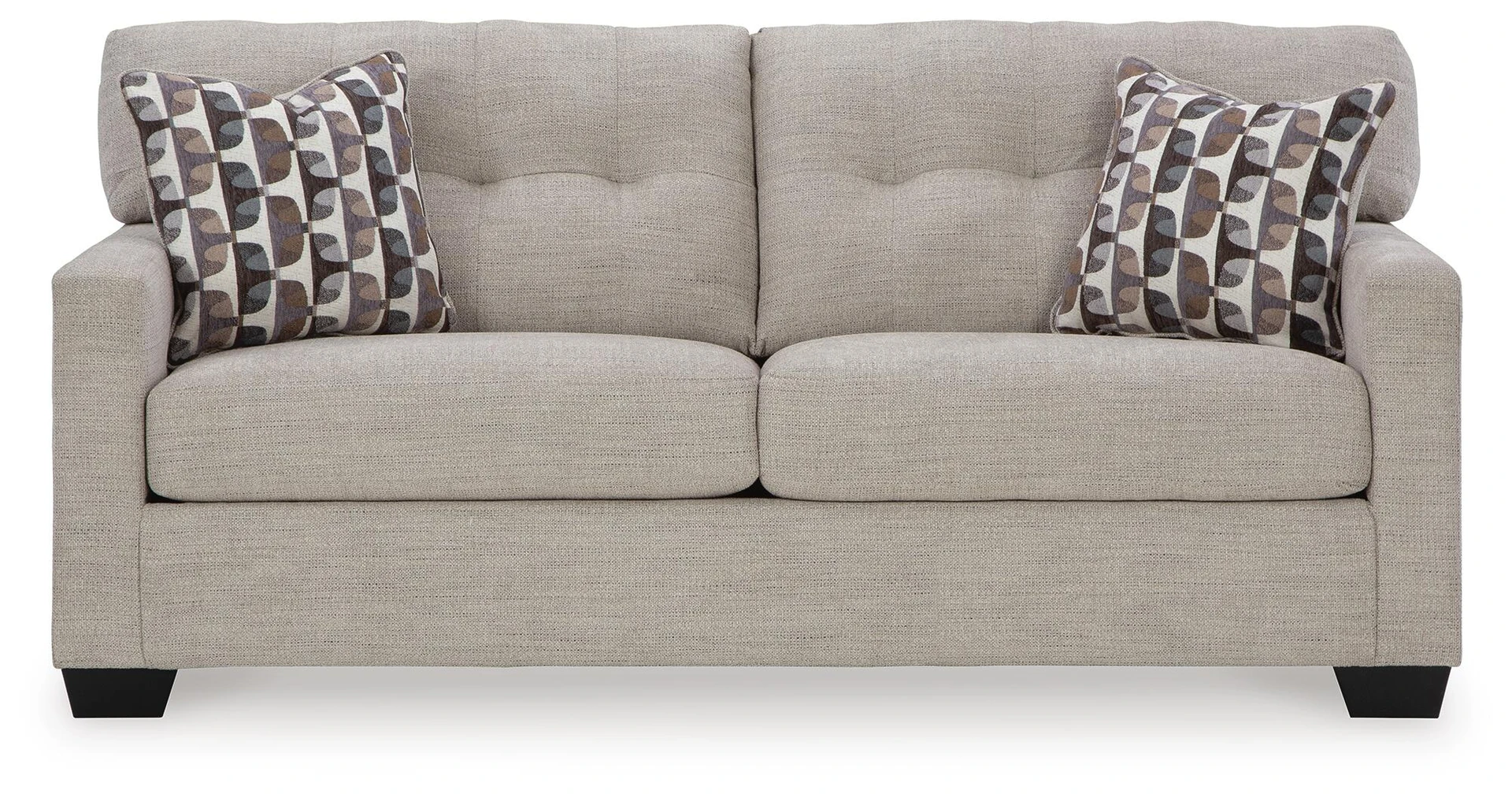 Mahoney Sofa in Pebble Color by Ashley