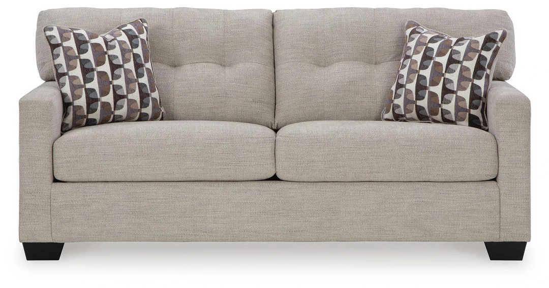 Mahoney Sofa in Pebble Color by Ashley
