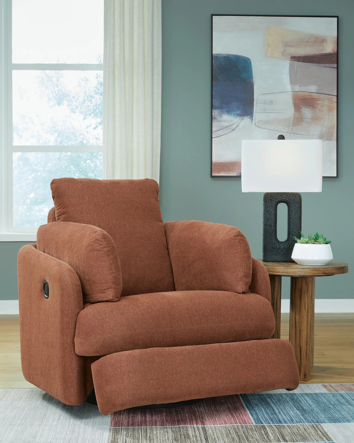 Modmax Manual Swivel Glider Recliner by Ashley