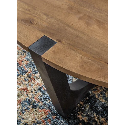 Hanneforth Round Cocktail Table by Ashley