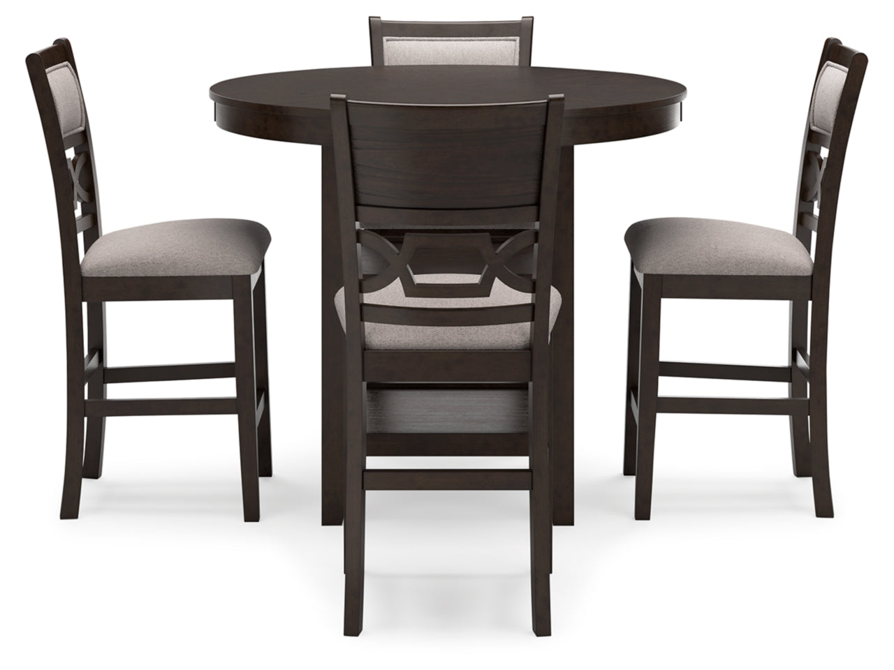Langwest Counter Height Dining Table with 4 Stools by Ashley