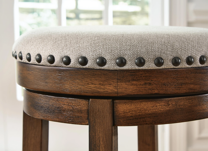 Valebeck Counter Height Upholstered Backless Bar Stool by Ashley