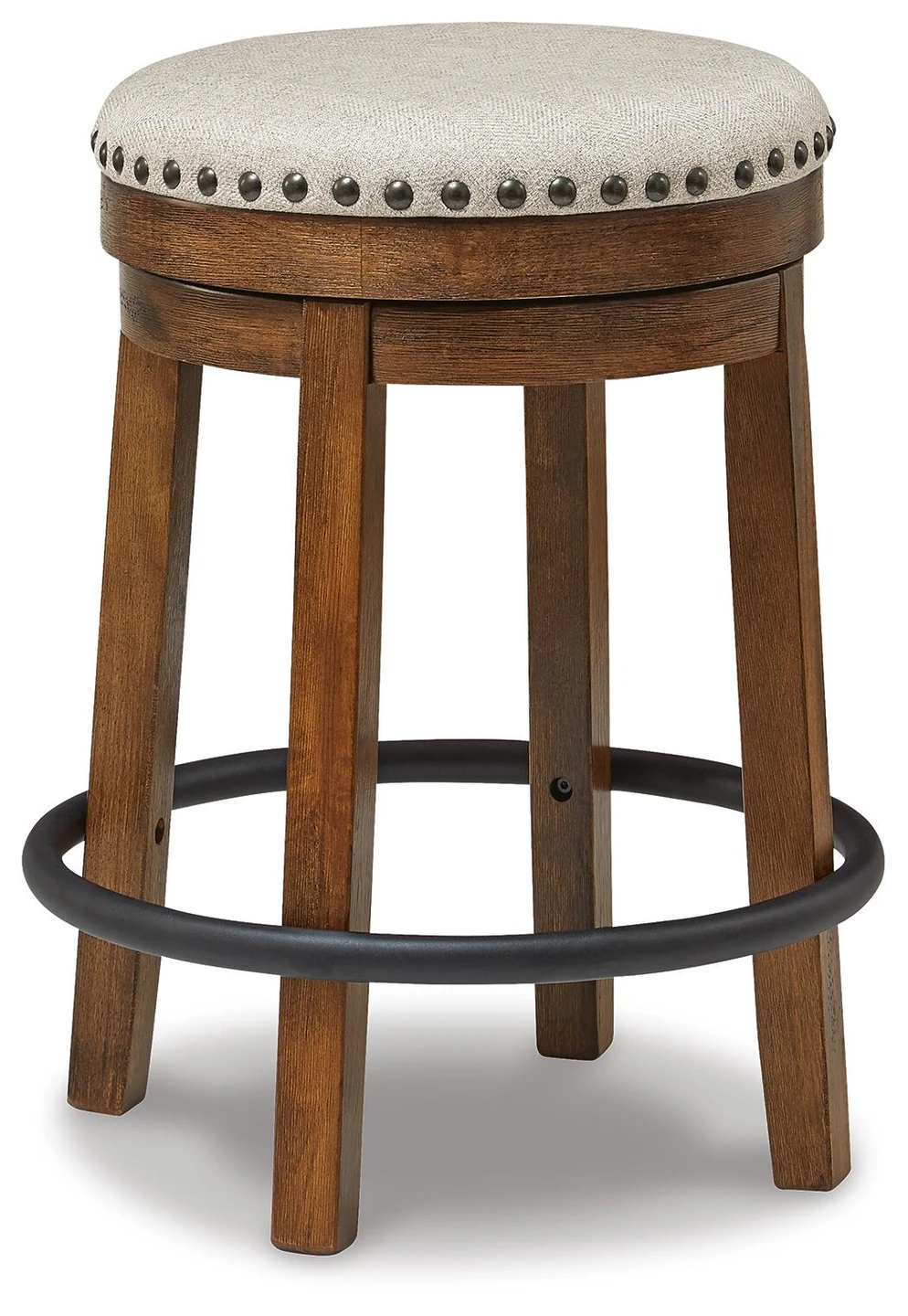 Valebeck Counter Height Upholstered Backless Bar Stool by Ashley
