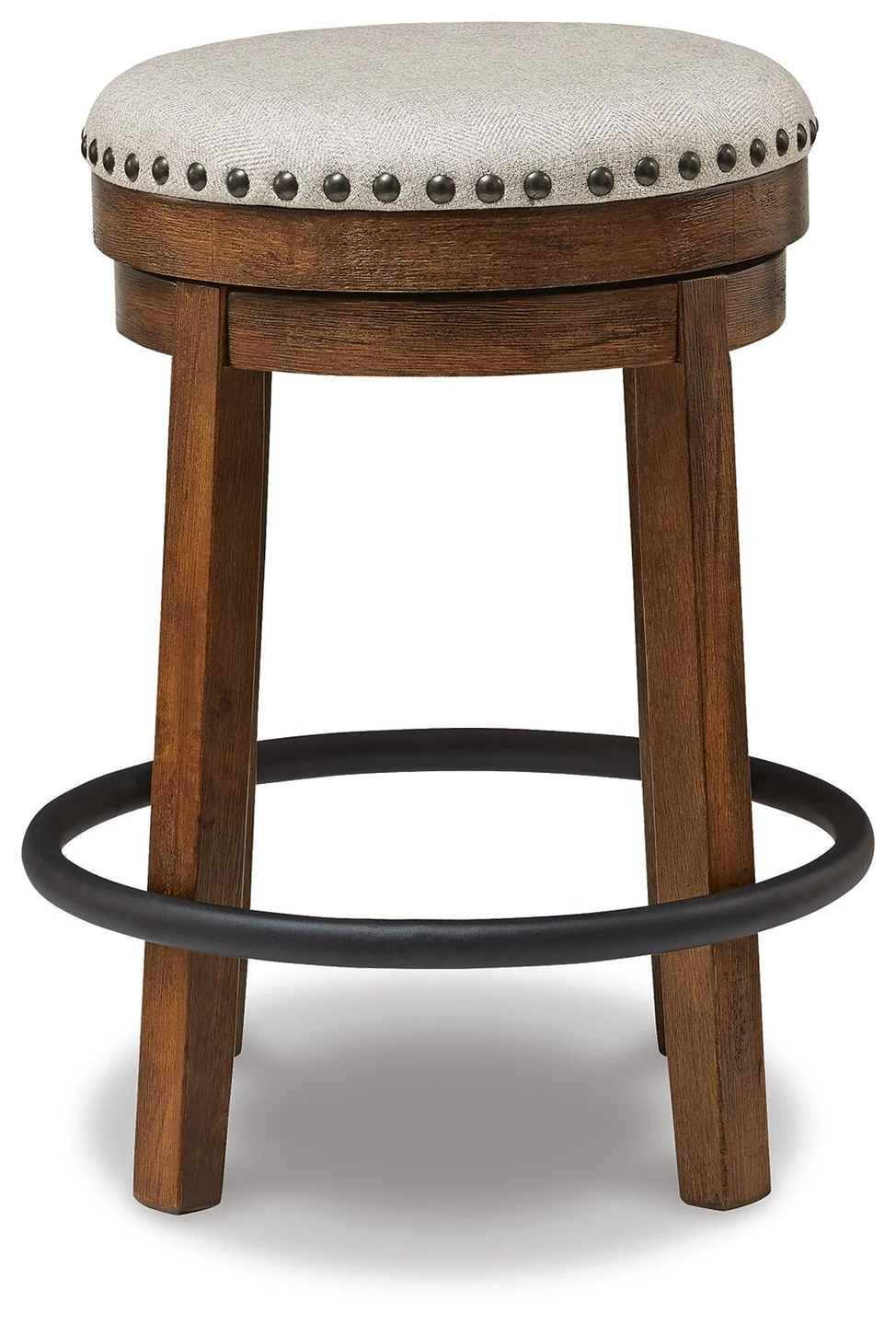 Valebeck Counter Height Upholstered Backless Bar Stool by Ashley