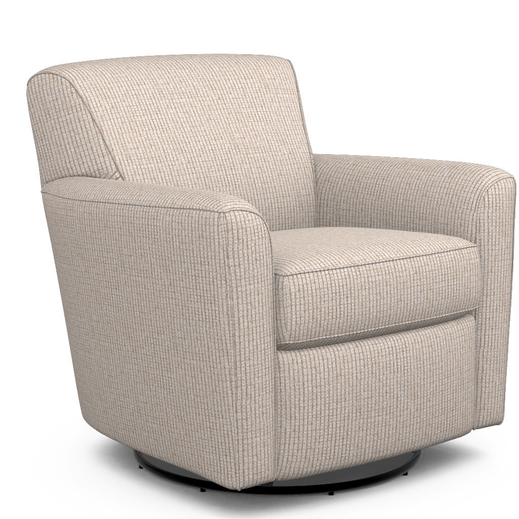 Kingman Fabric Swivel Glider Chair by Flexsteel