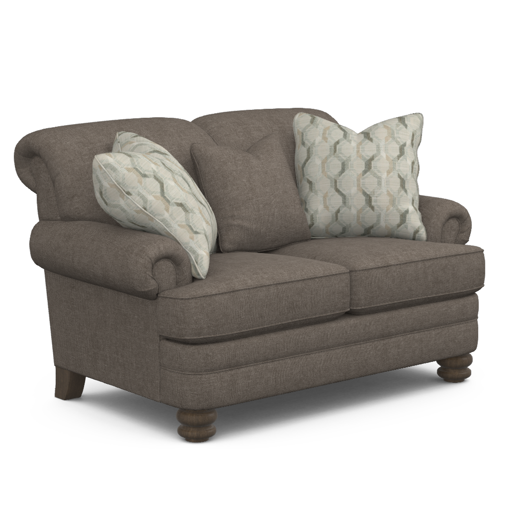 Bay Bridge Stationary Loveseat by Flexsteel