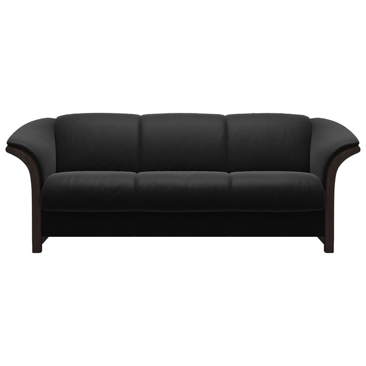 Stressless® Manhattan Sofa in Black/Wenge Base