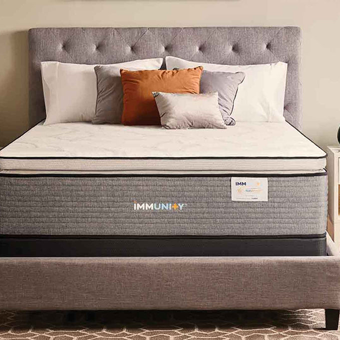 Immunity Sienna Pillow Top Mattress by Therapedic | Memory Foam
