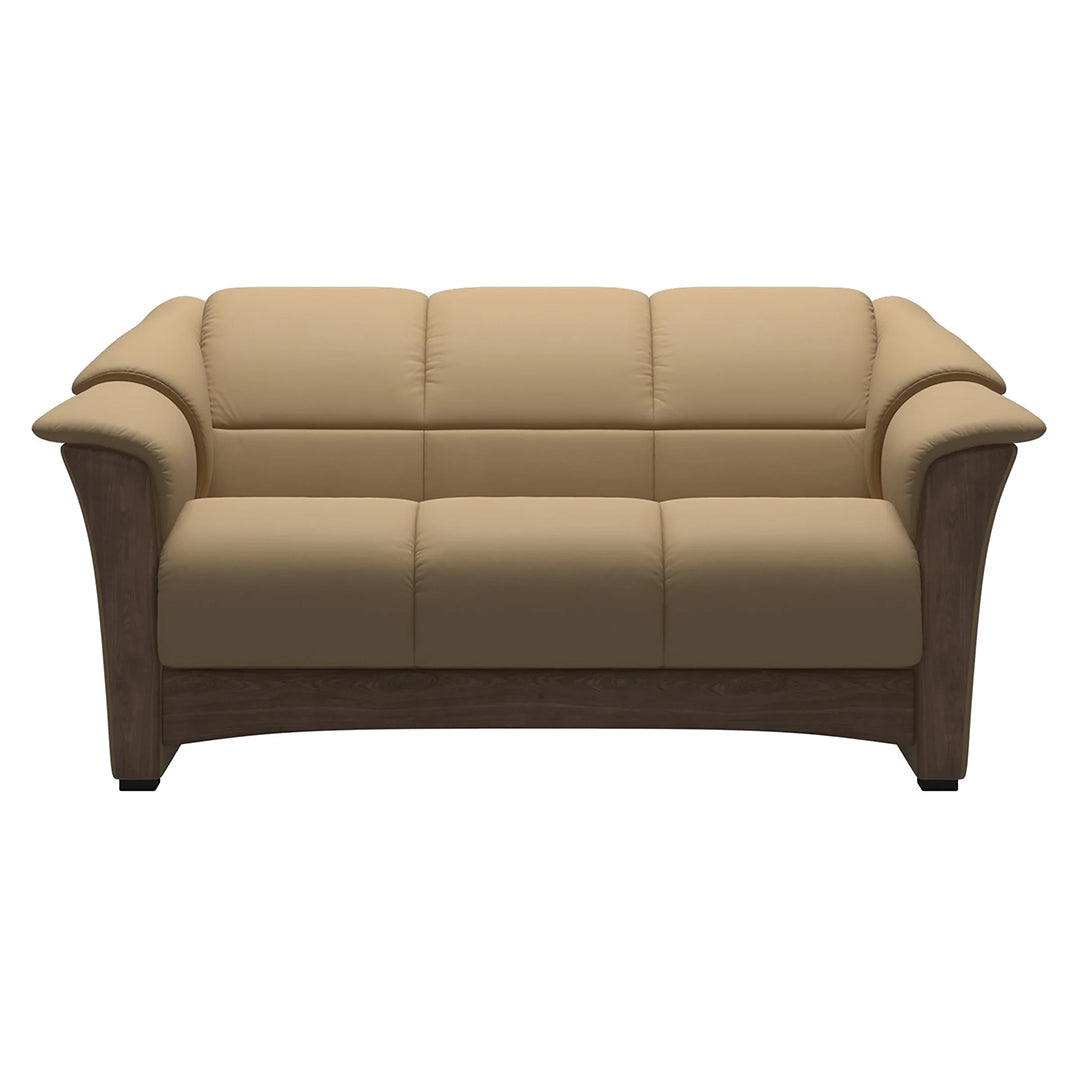 Stressless® Oslo Sofa in Sand/Wenge Base