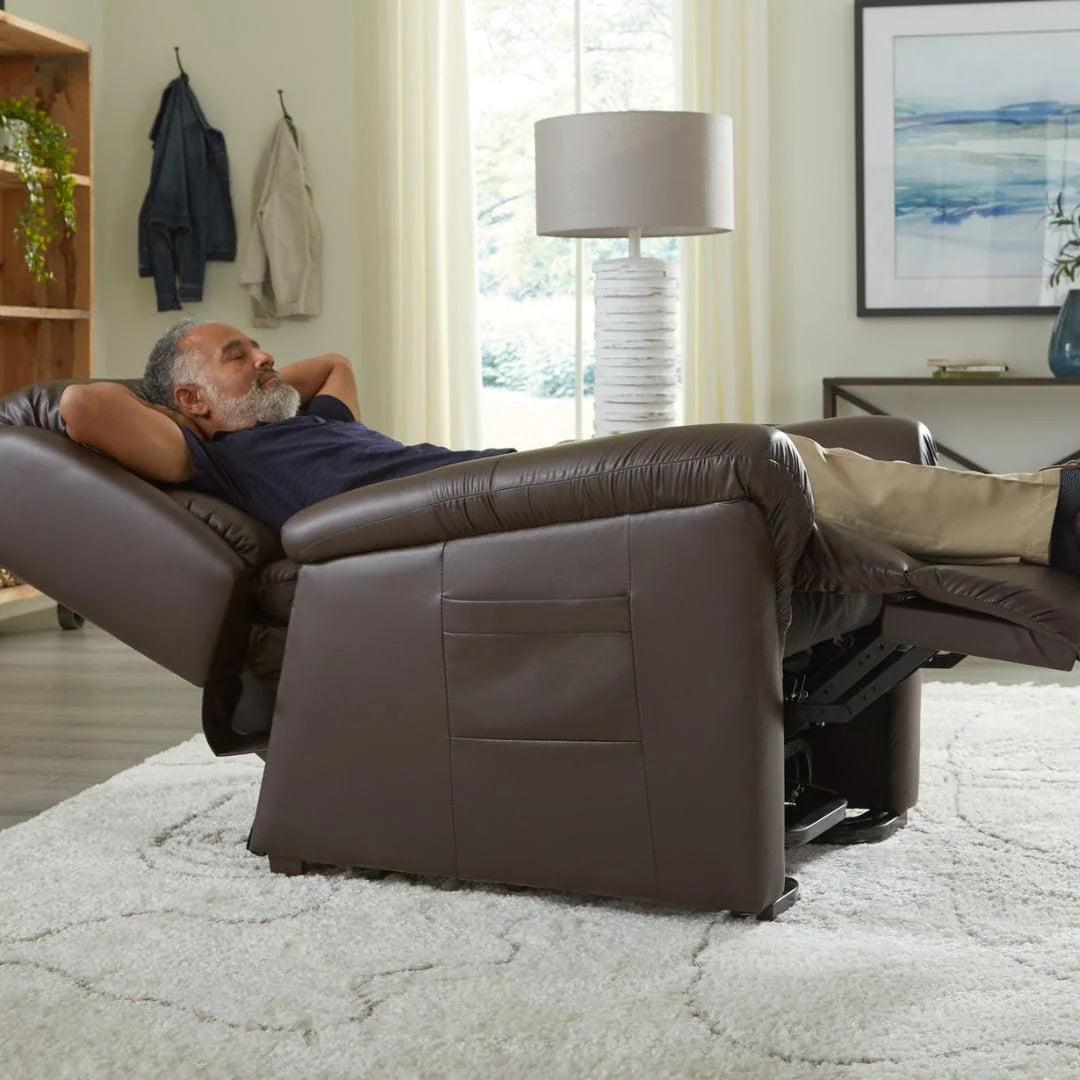 Polaris Large Power Lift Recliner in Smoke by Ultra Comfort