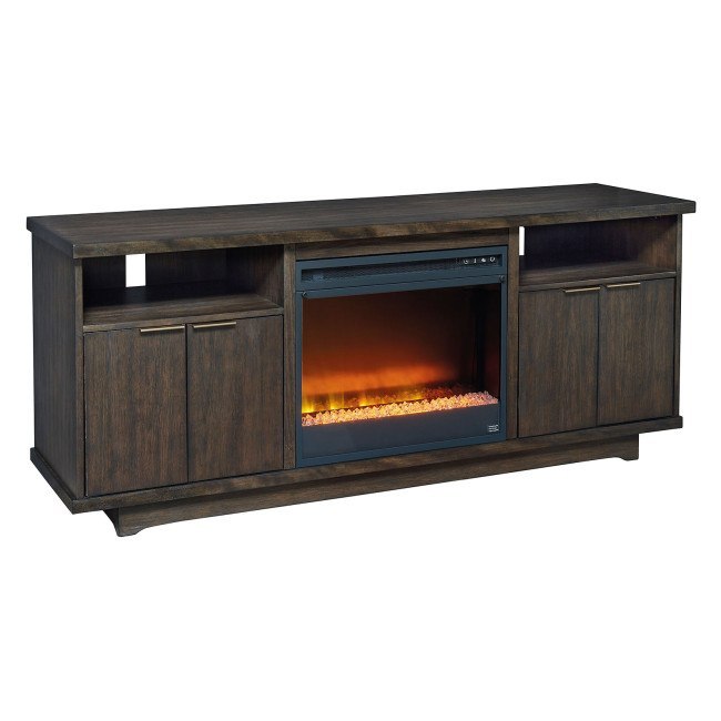 Brazburn LG TV Stand with Fireplace by Ashley