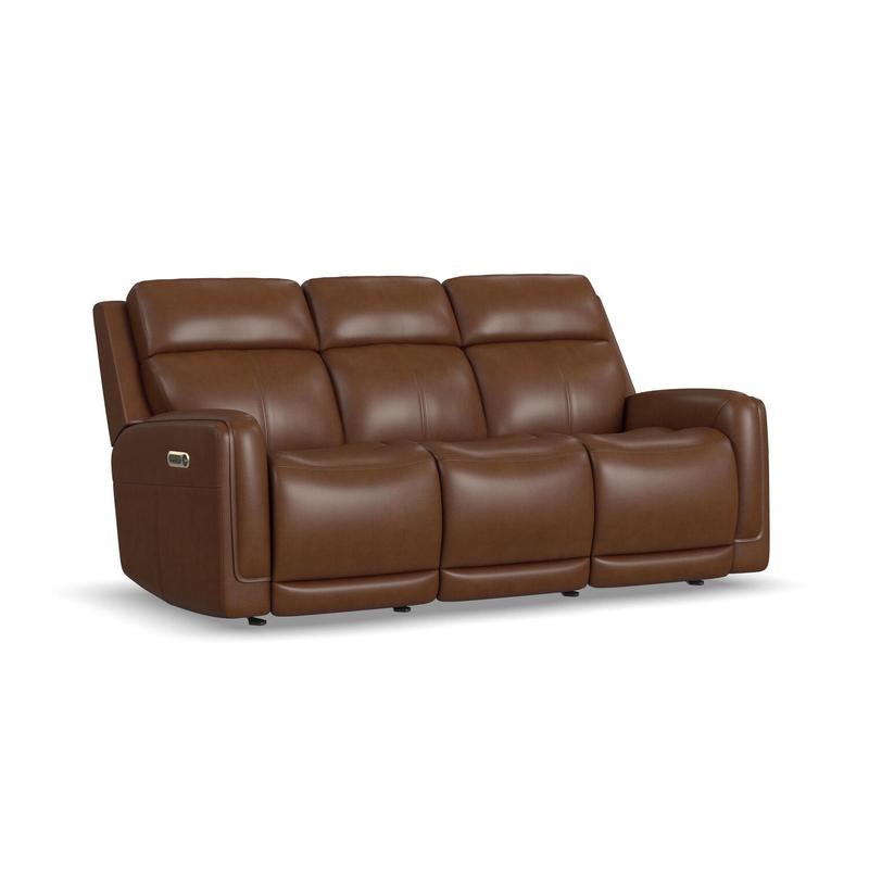 Alister Power Gliding Sofa with Power Headrests & Lumbar by Flexsteel