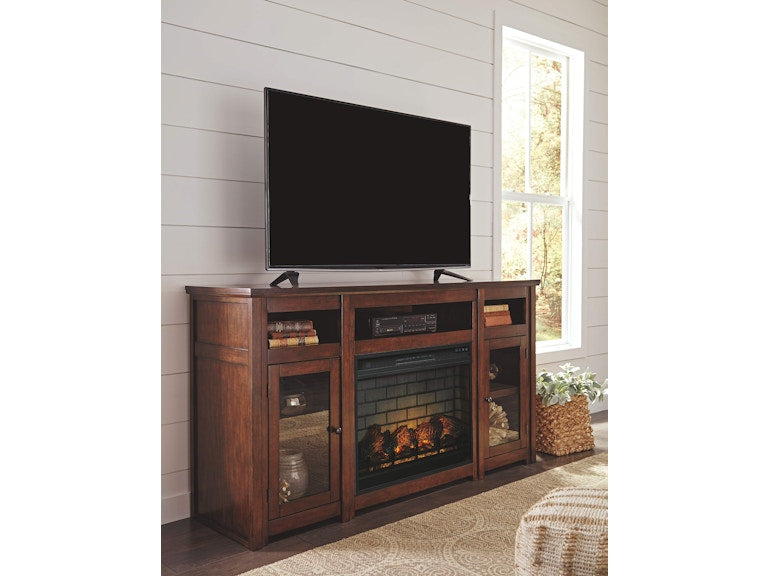 Harpan XL TV Stand with Fireplace by Ashley