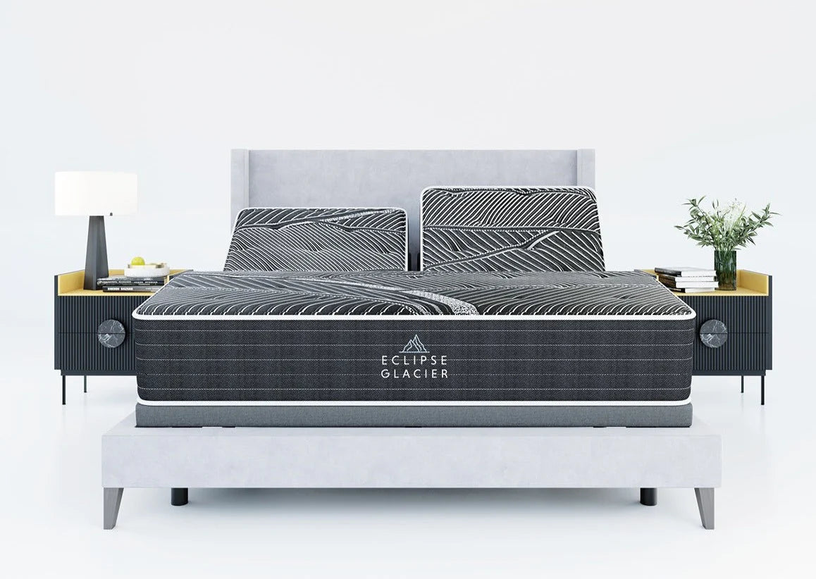 Black Ice Hybrid - LN Series Firm Mattress by Eclipse | Cooling Cover