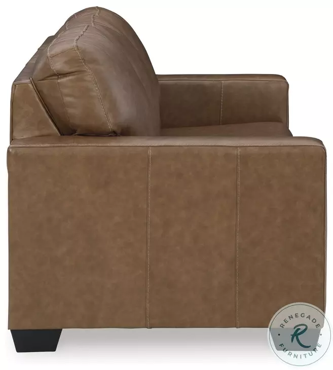 Bolsena Caramel Leather Sofa by Ashley