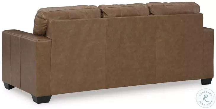 Bolsena Caramel Leather Sofa by Ashley