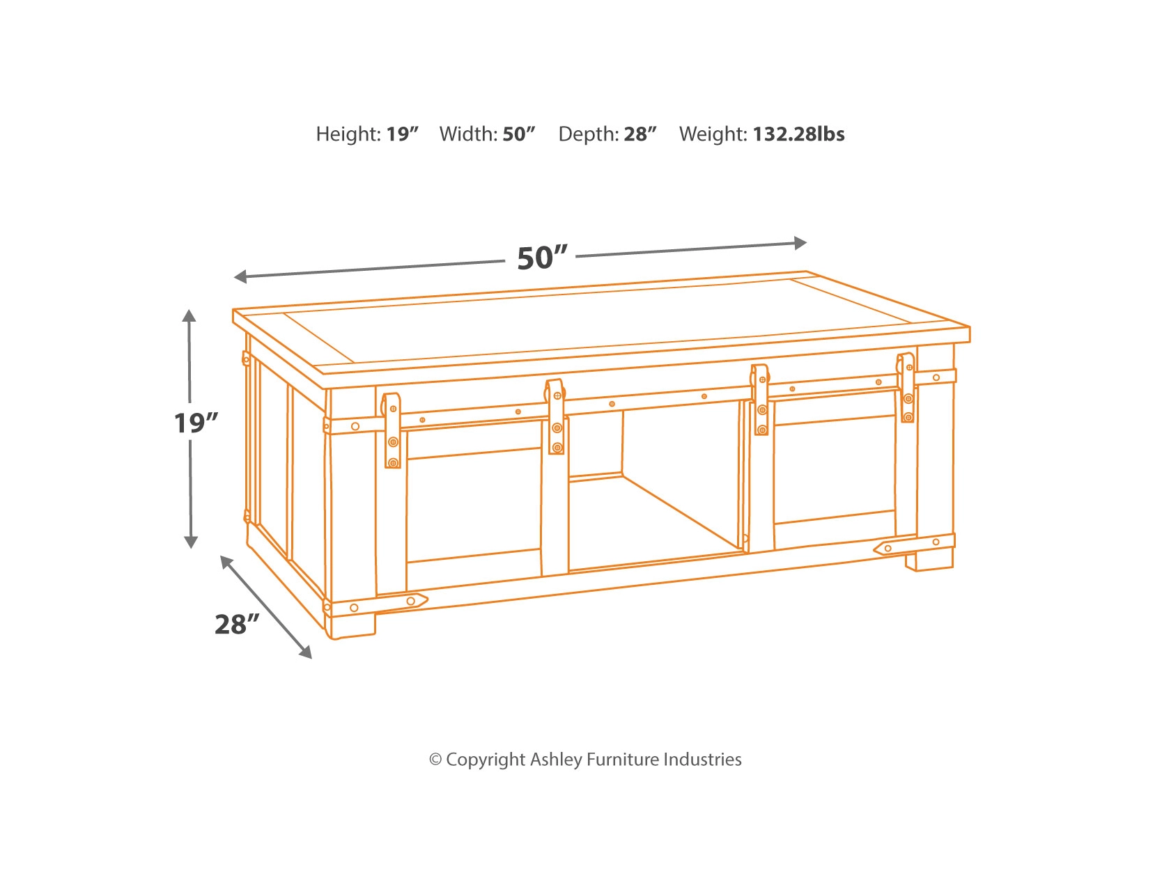 Budmore Coffee Table by Ashley