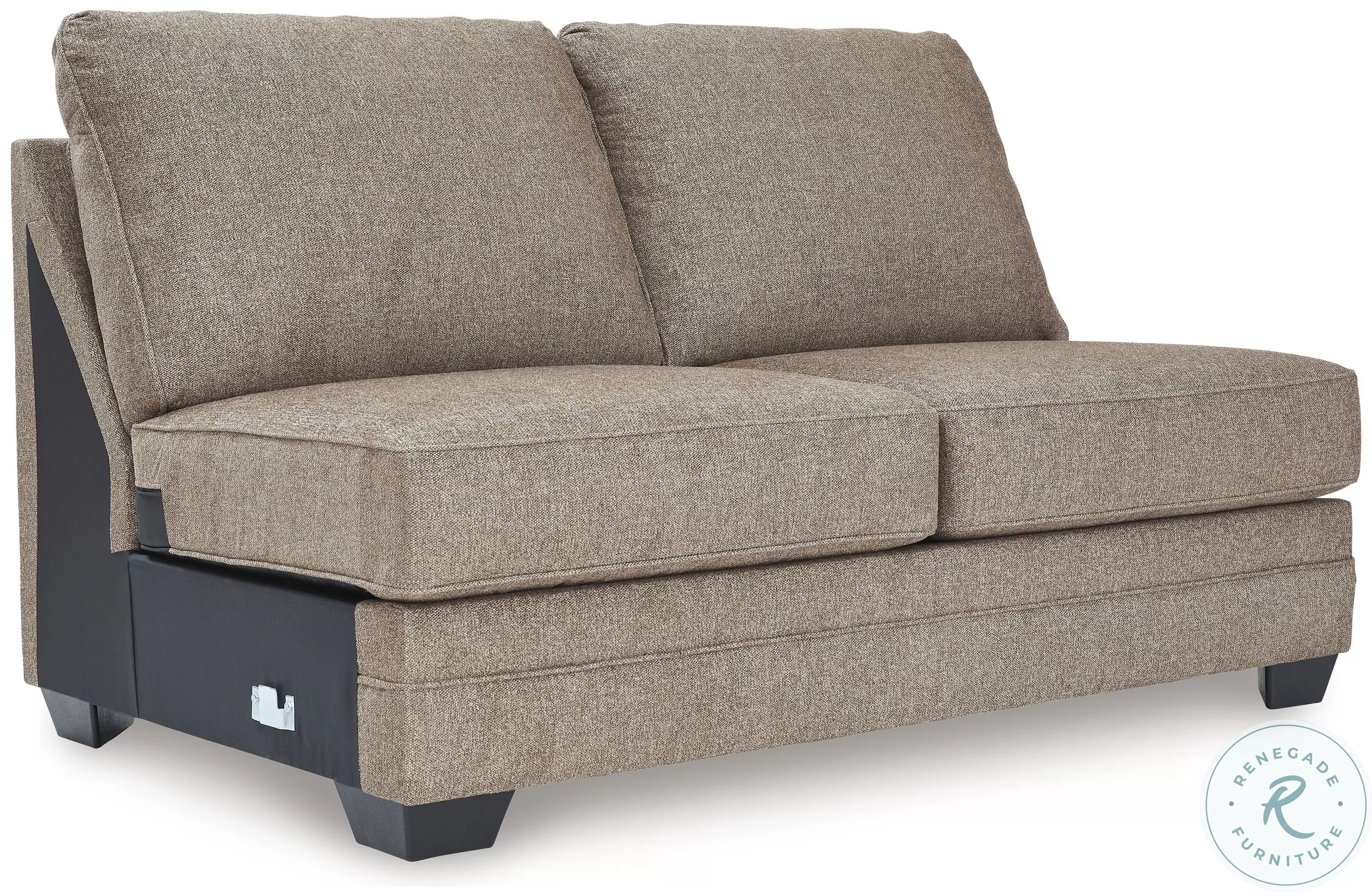 Cannonbrook Nutmeg 3-Piece Sectional with Chaise by Ashley