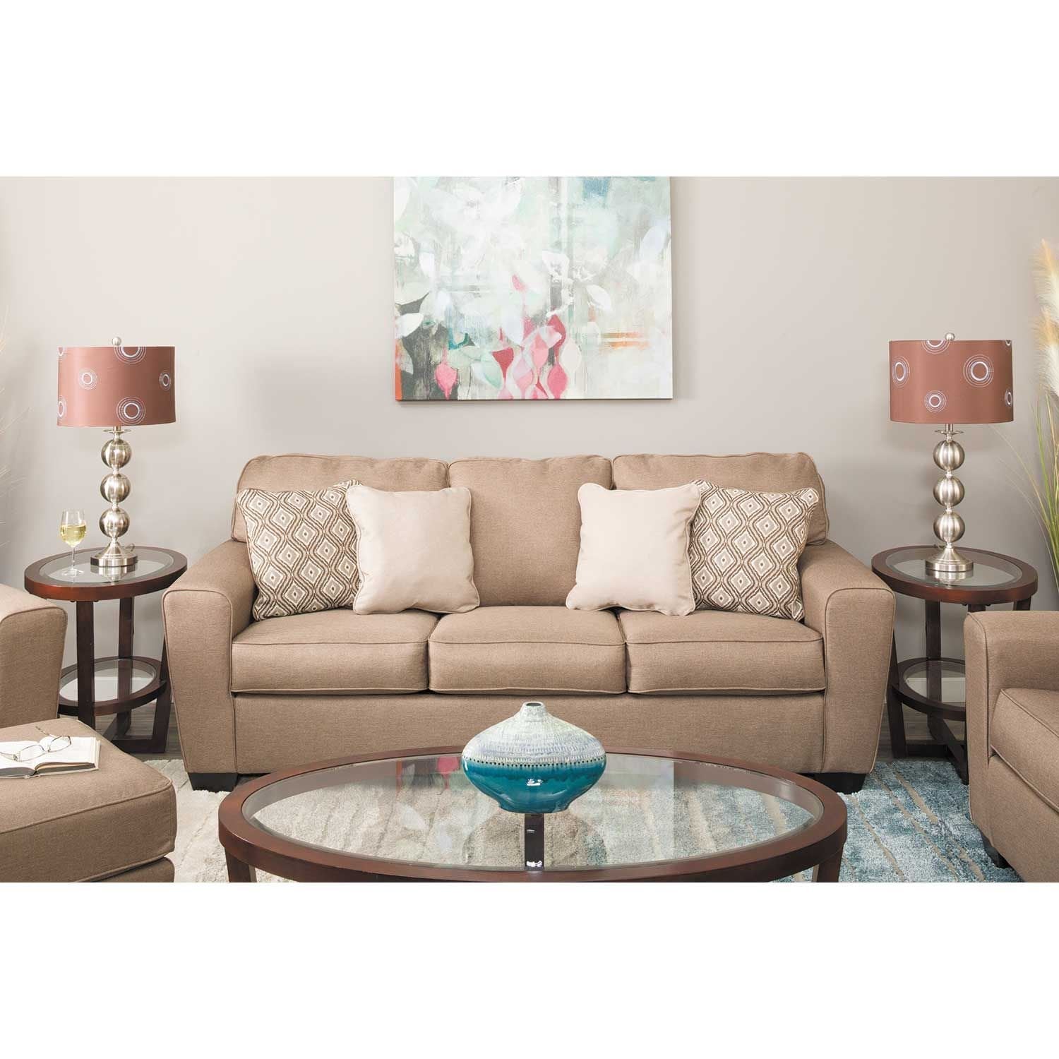 Calicho Queen Sofa Sleeper in Cashmere by Ashley