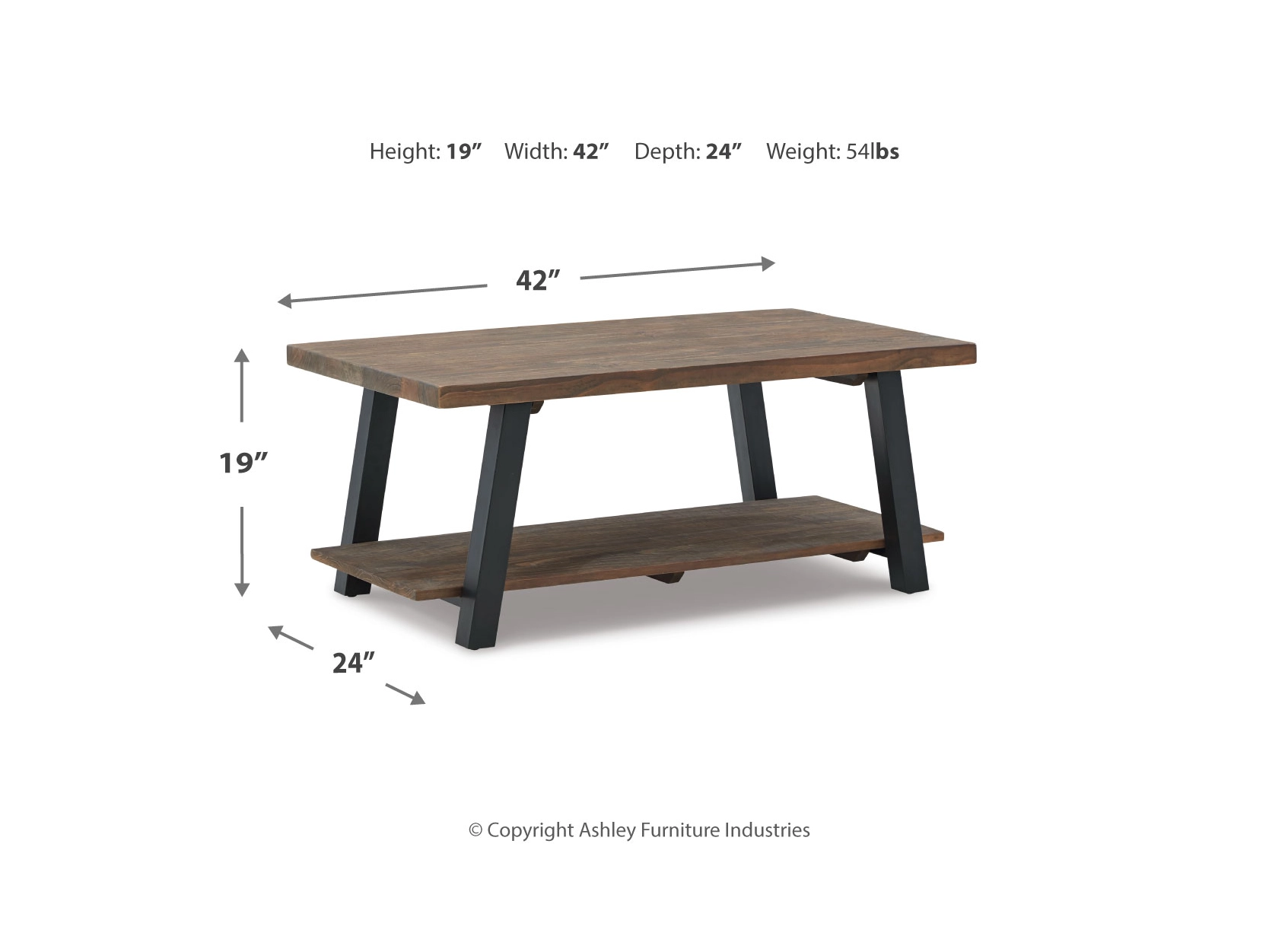Chanzen Cocktail Table by Ashley