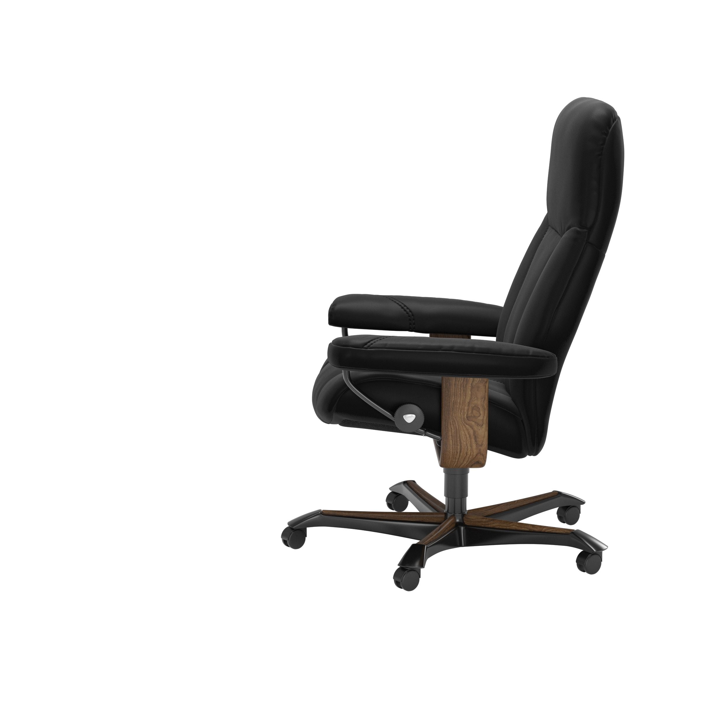 Stressless Consul Office Chair in Black