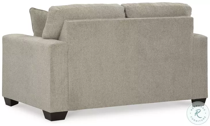 Deltona Parchment Brown/Beige Loveseat by Ashley