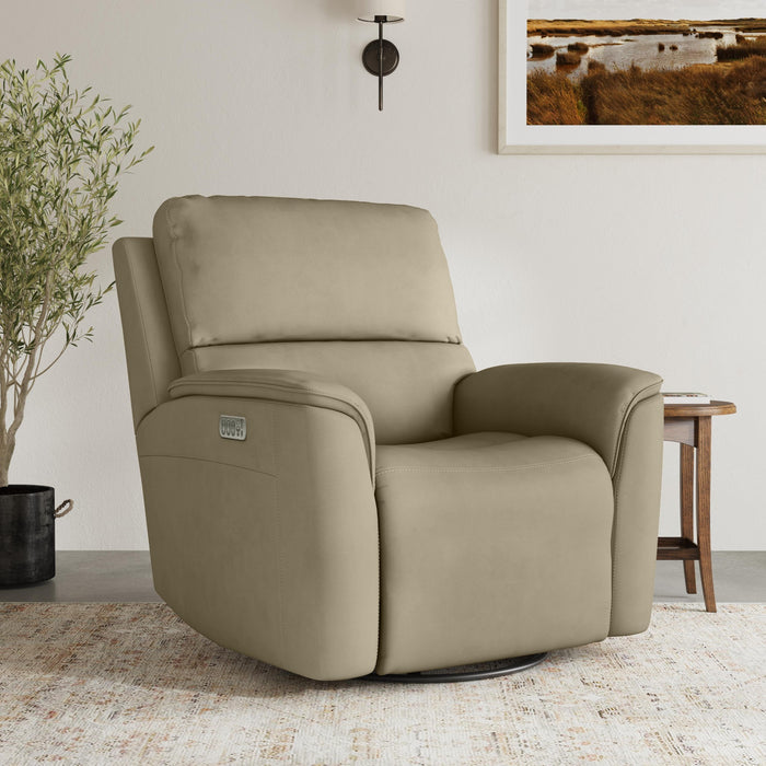 Henry Leather Power Recliner by Flexsteel