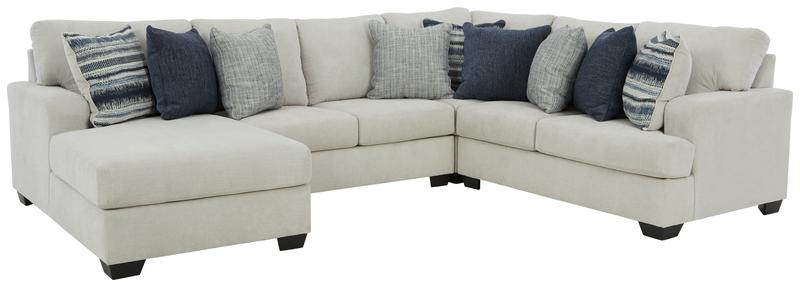 Lowder White 4-Piece Sectional by Ashley