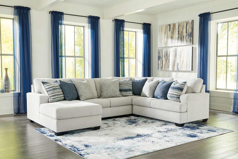 Lowder White 4-Piece Sectional by Ashley