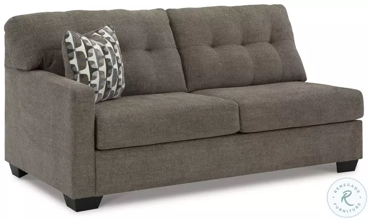 Mahoney 2-Piece Chocolate Sectional  by Ashley