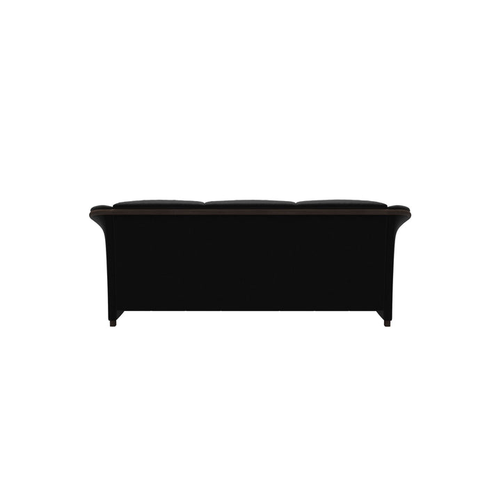 Stressless® Manhattan Sofa in Black/Wenge Base