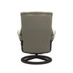 Stressless® Mayfair Chair and Ottoman Small Classic Base Chair in Taupe