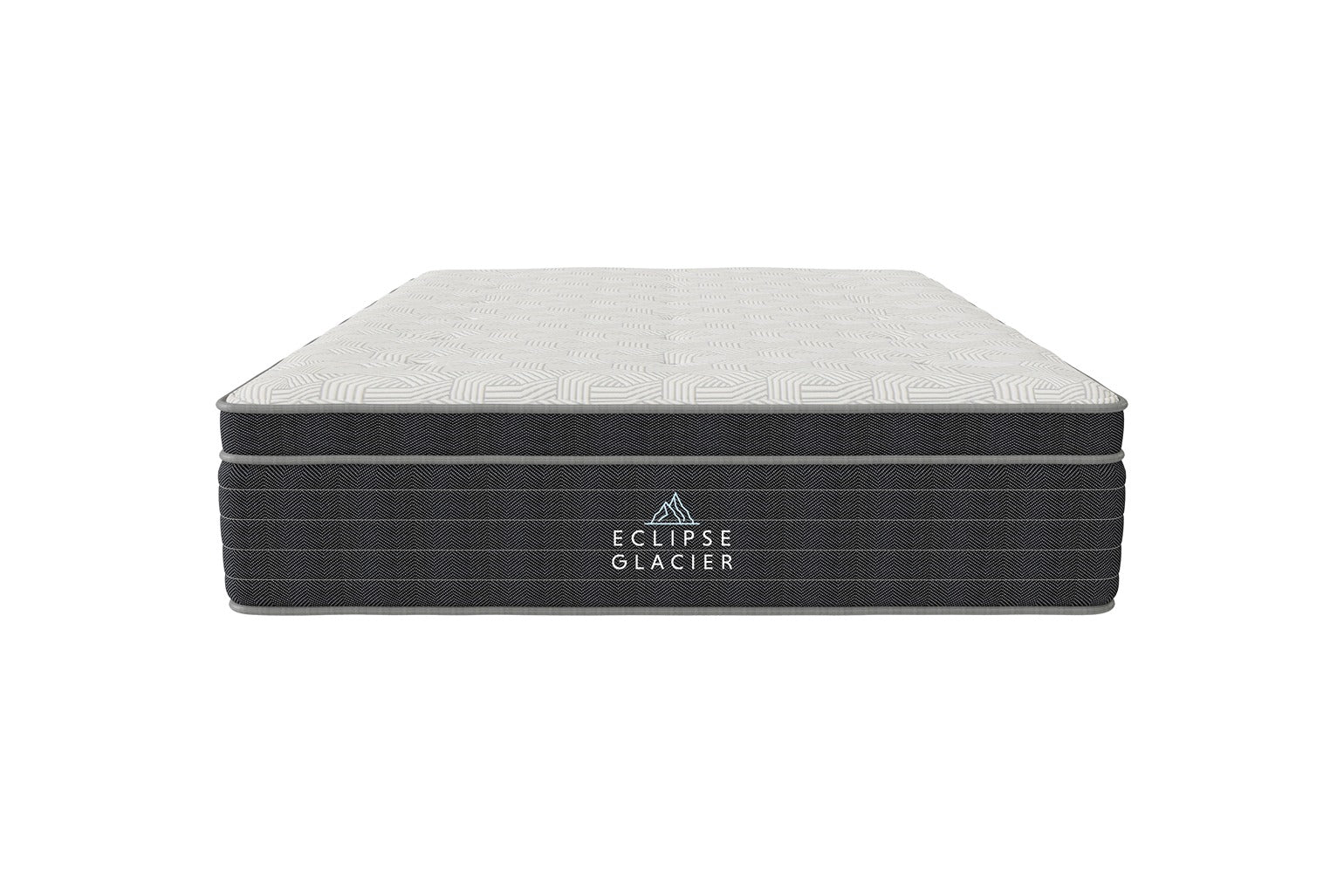 Glacier McKinley Tufted Euro Top Medium-Firm Mattress by Eclipse
