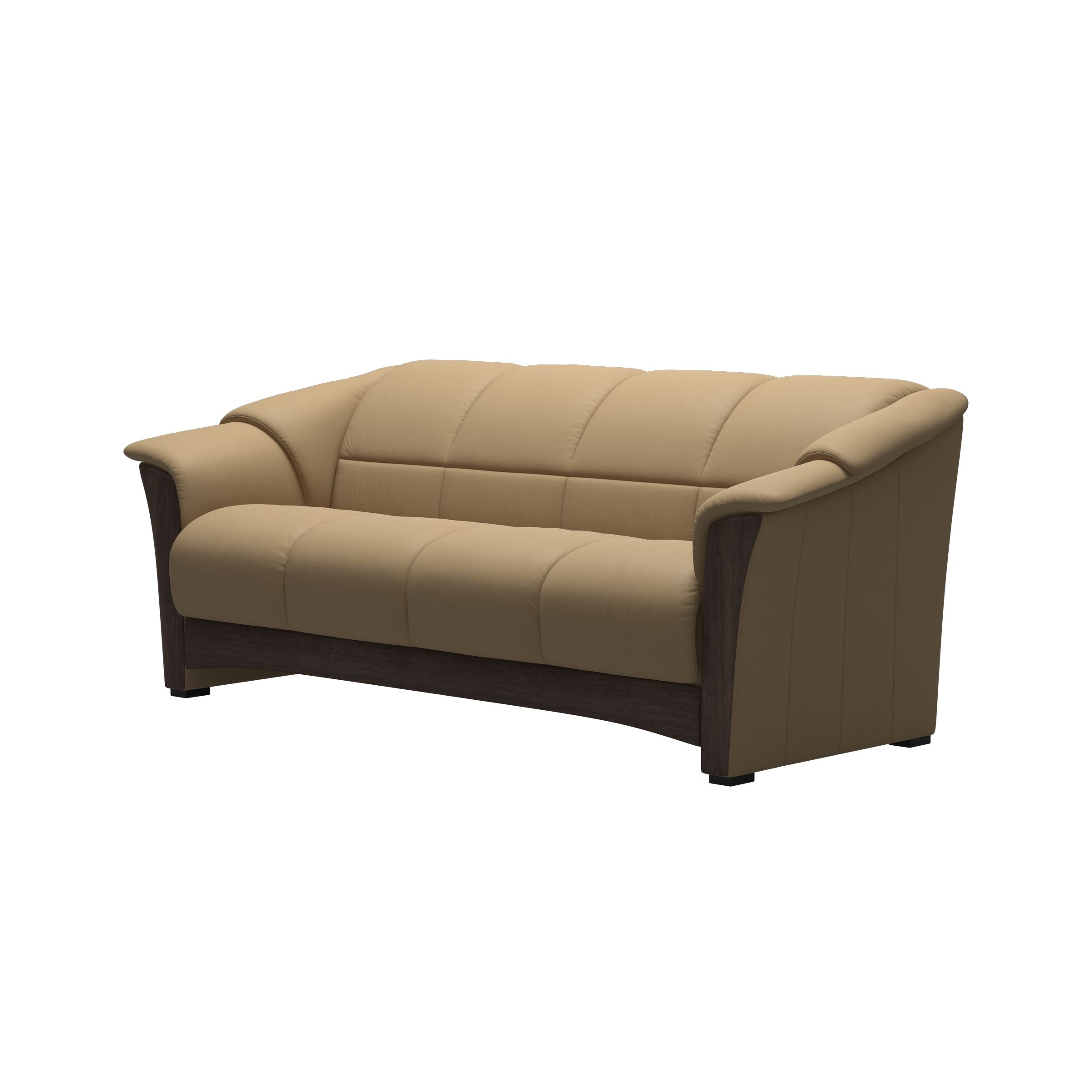 Stressless® Oslo Sofa in Sand/Wenge Base