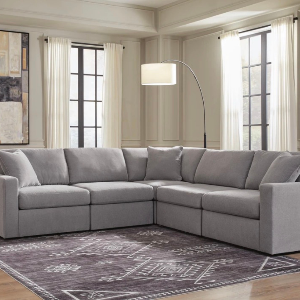 Modmax 5-Piece Next-Gen Nuvella™ Performance Fabric Modular Sectional by Ashley