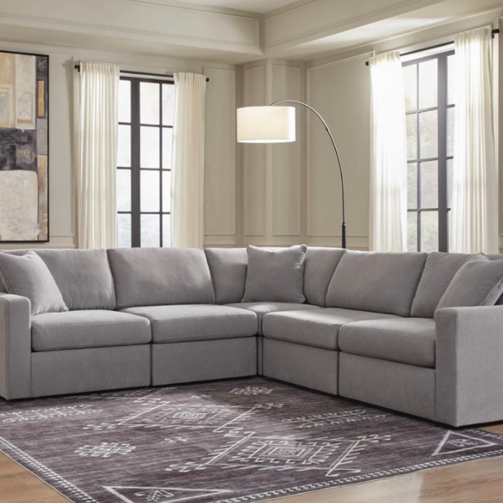 Modmax 5-Piece Next-Gen Nuvella™ Performance Fabric Modular Sectional by Ashley