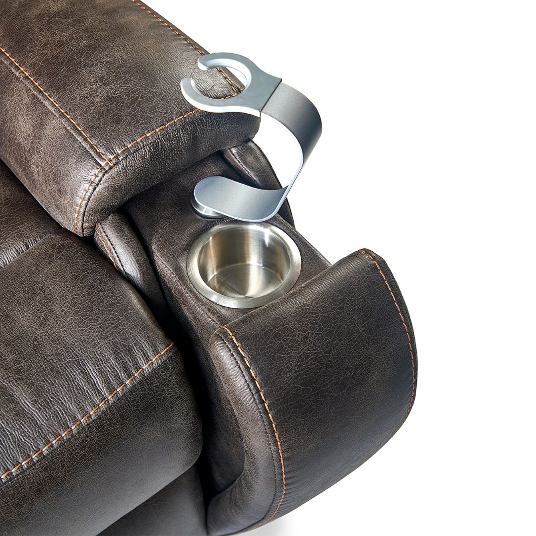 Sedona Medium Power Lift Chair Recliner in Graphite by Ultra Comfort