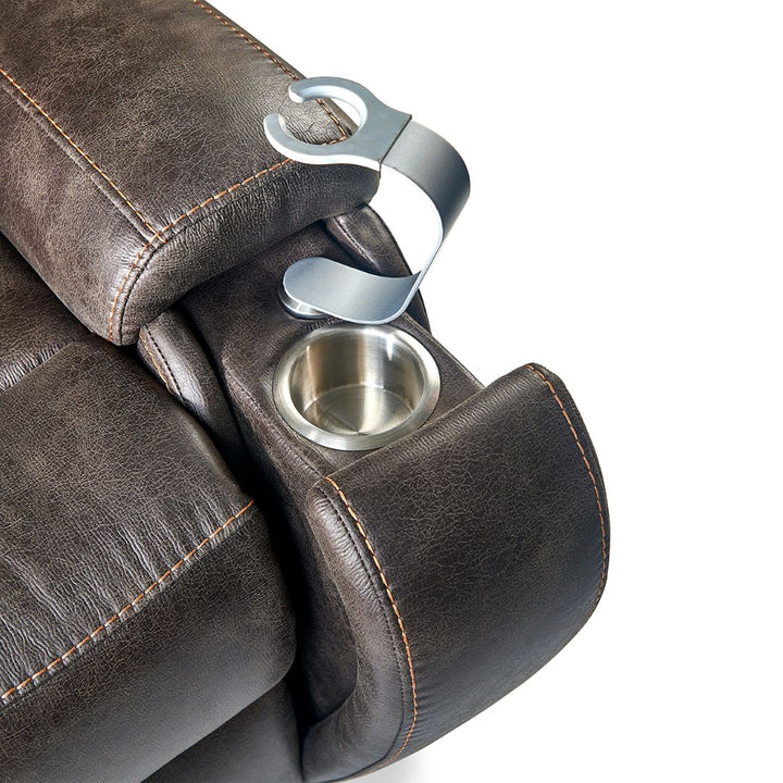 Sedona Medium Power Lift Chair Recliner in Graphite by Ultra Comfort