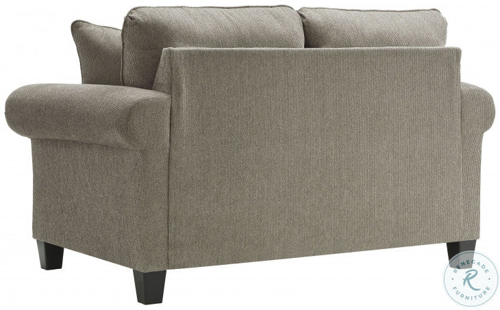 Shewsbury Pewter Loveseat by Ashley