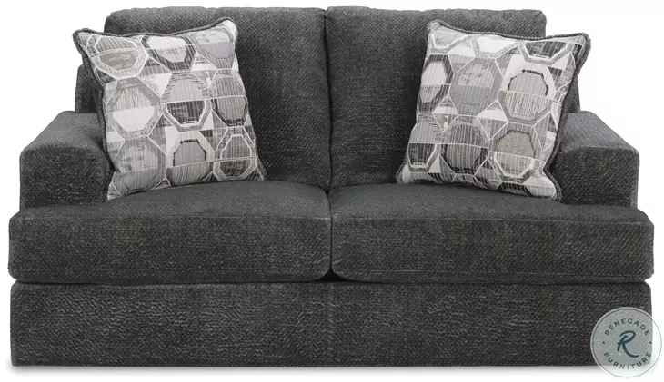 Karinne Smoke Loveseat by Ashley